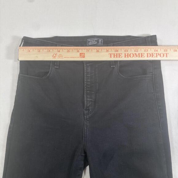Abercrombie & Fitch Women's Simone High Rise Ankle Flare Denim Jeans Size 29/8R - Picture 6 of 9